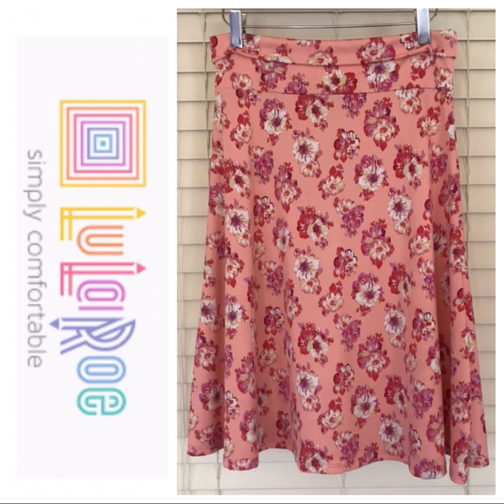 LuLaRoe “Azure” Skirt Size Small